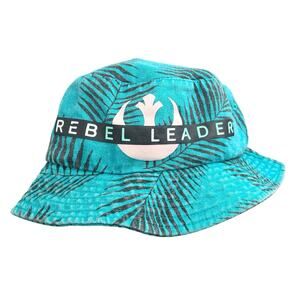 Disney Parks Star Wars Spirit Jersey Rebel Leader Tropical Bucket Hat One Size